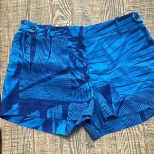 J Crew Linen Patterned Short - size 8